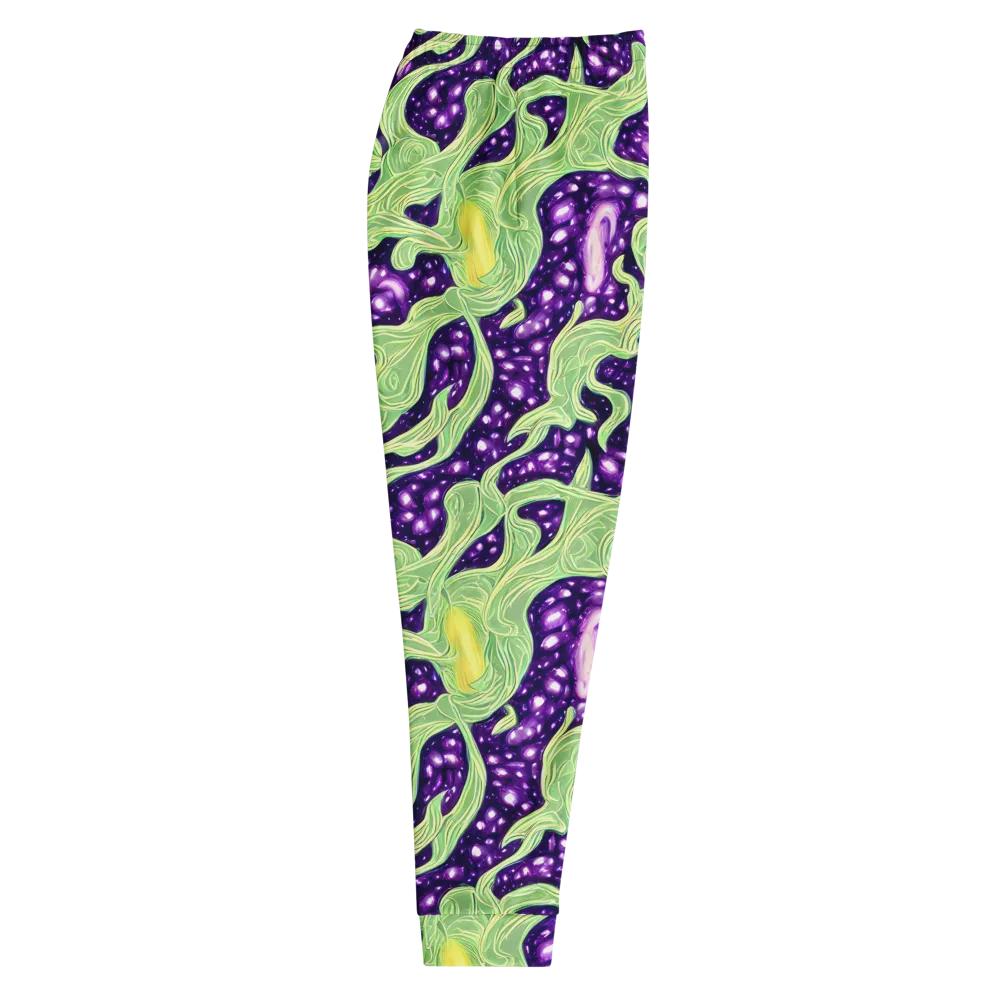 Amethyst Vine on Men's Joggers — Right