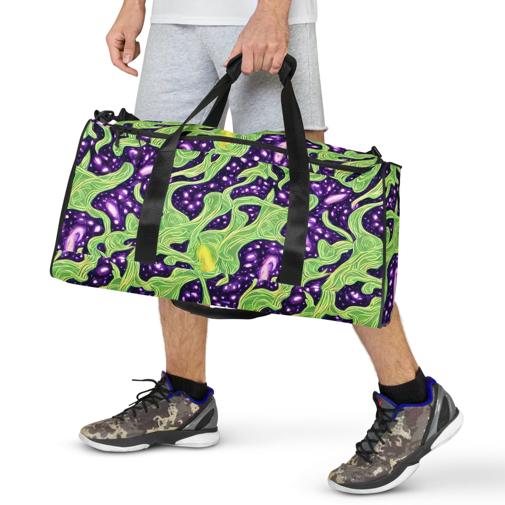 Amethyst Vine on Duffle Bag — Front