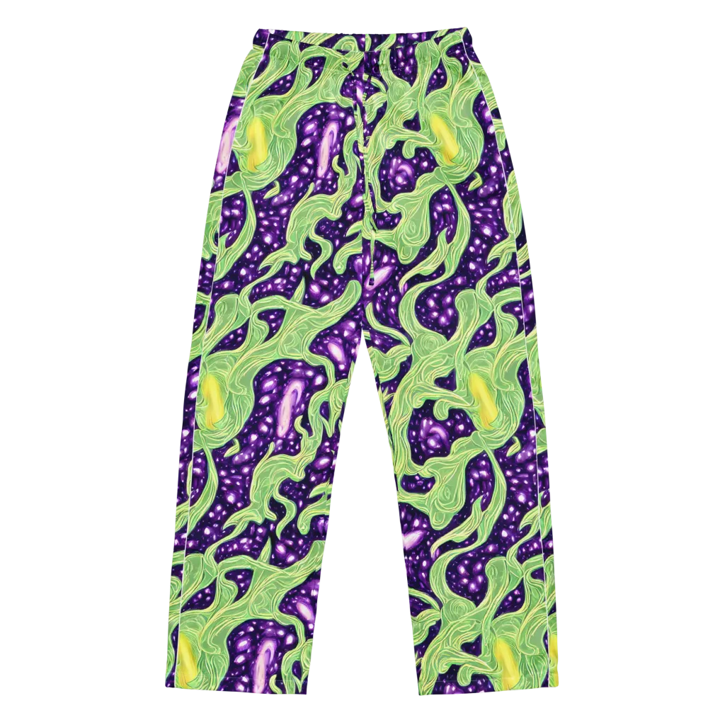 Amethyst Vine on Women's Pajama Pants — Front