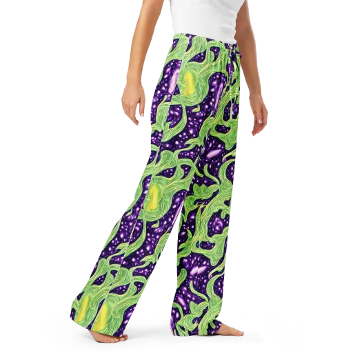 Amethyst Vine on a Women's Pajama Pants