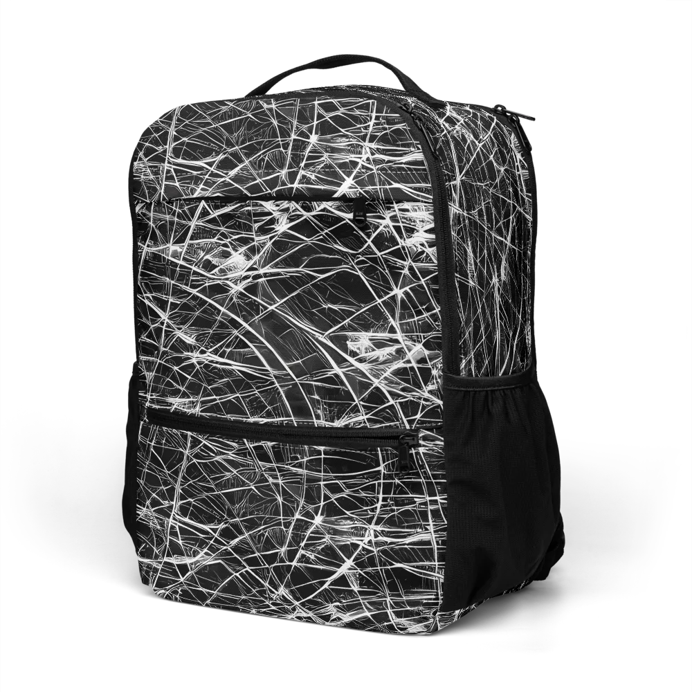 Whitewire Maze on Utility Backpack — Left Front