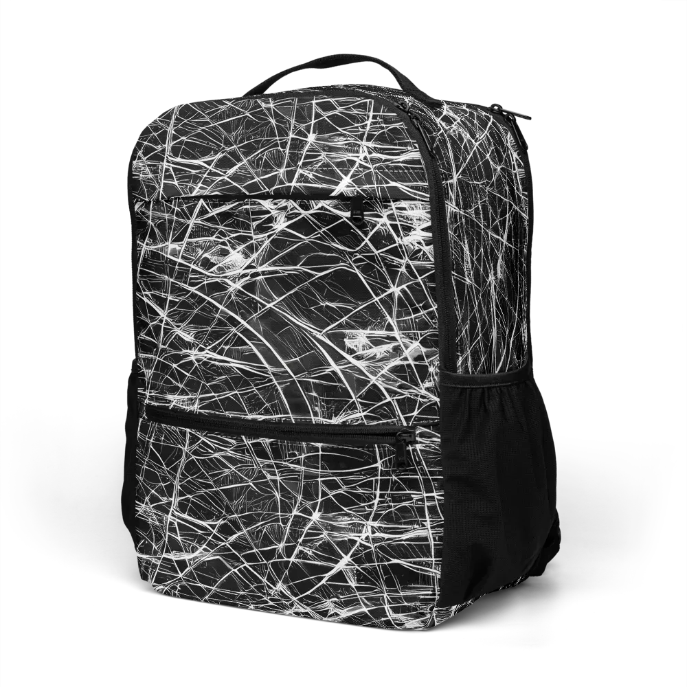 Whitewire Maze on Utility Backpack — Left Front