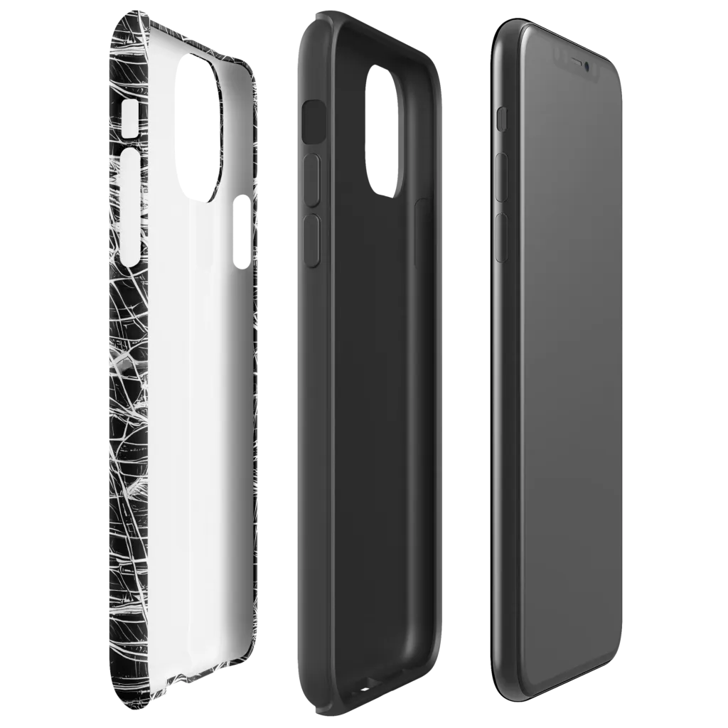 Whitewire Maze on Tough Case for iPhone® — Right