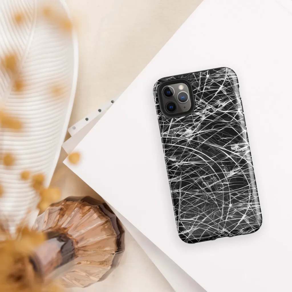 Whitewire Maze on Tough Case for iPhone® — Front