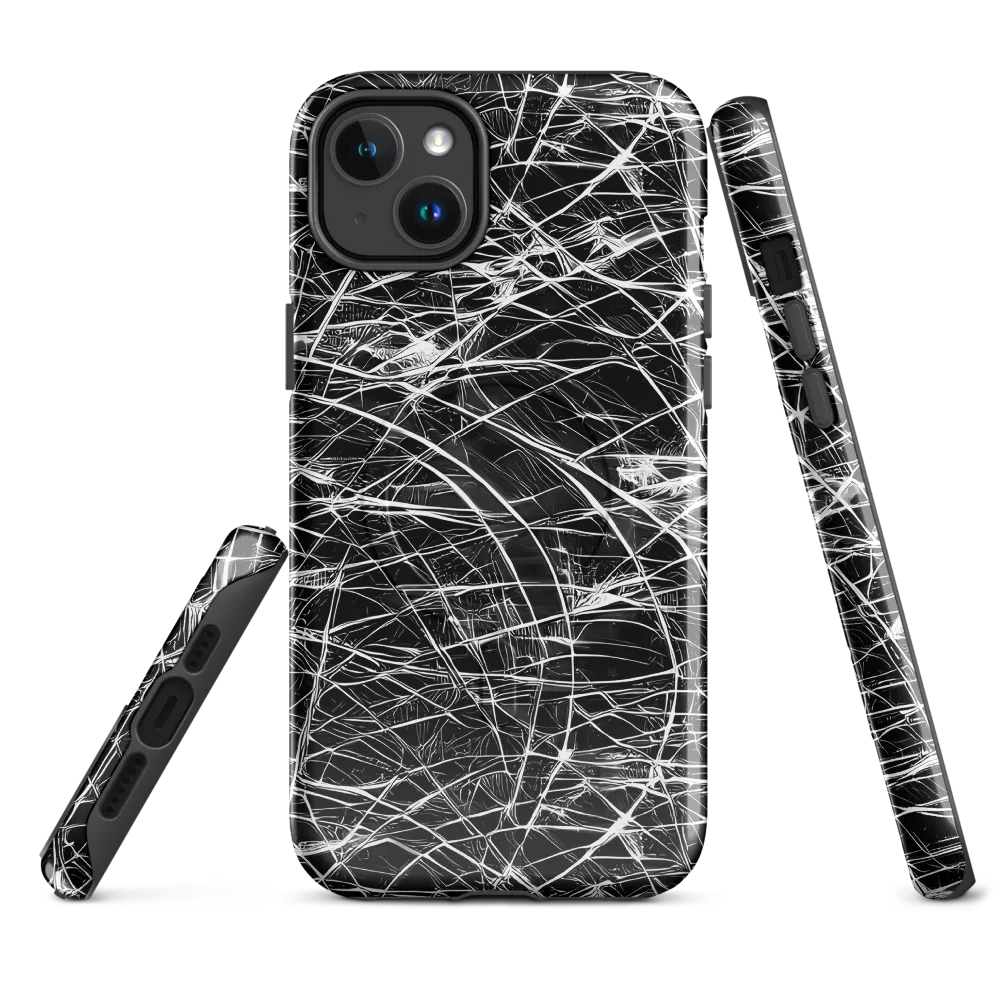Whitewire Maze on MagSafe Tough Case for iPhone® — Front