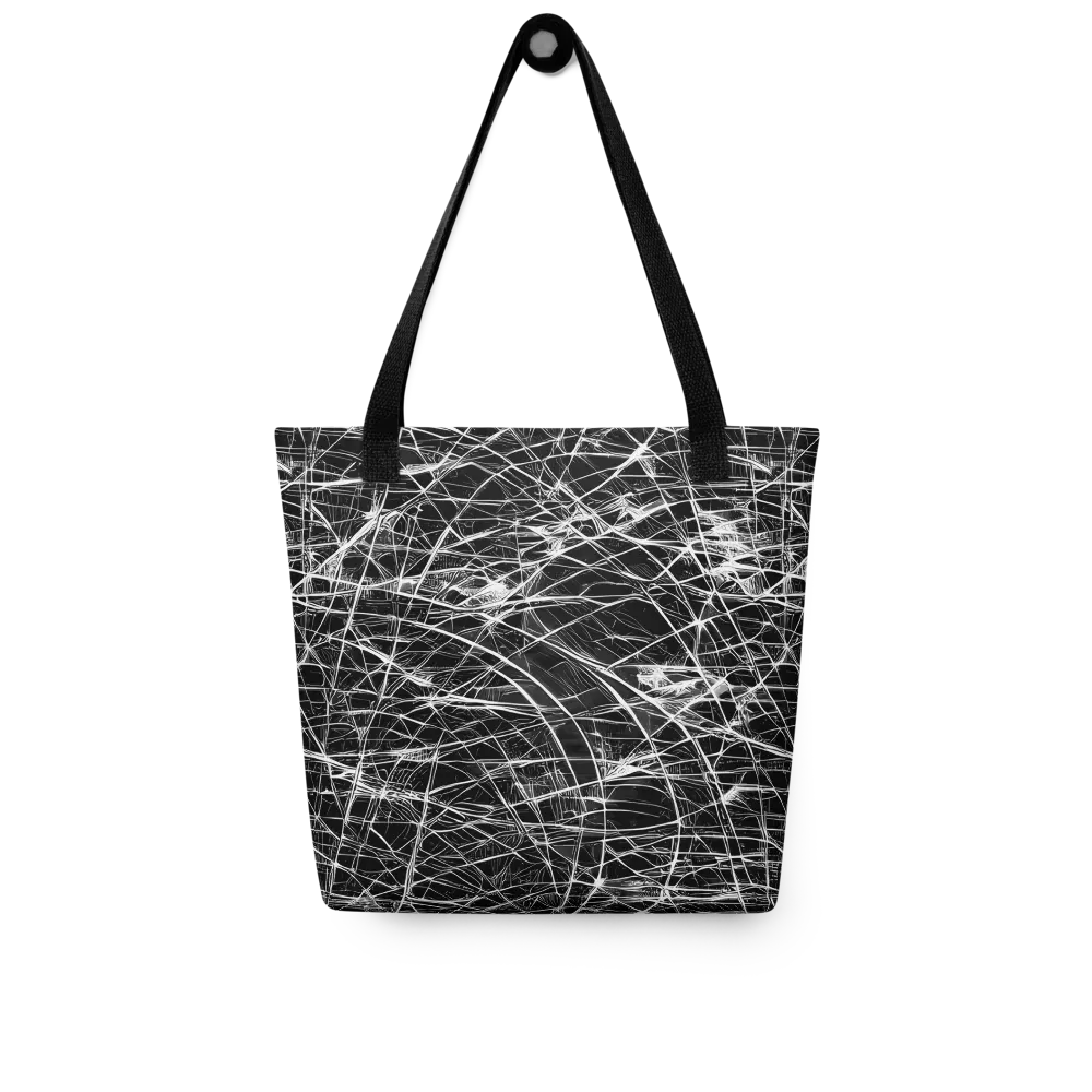 Whitewire Maze on Tote Bag — Front