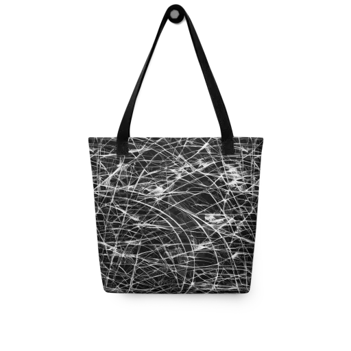 Whitewire Maze on a Tote Bag