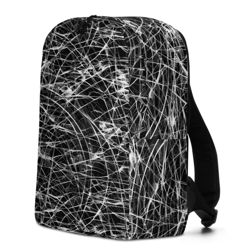 Whitewire Maze on a Minimalist Backpack