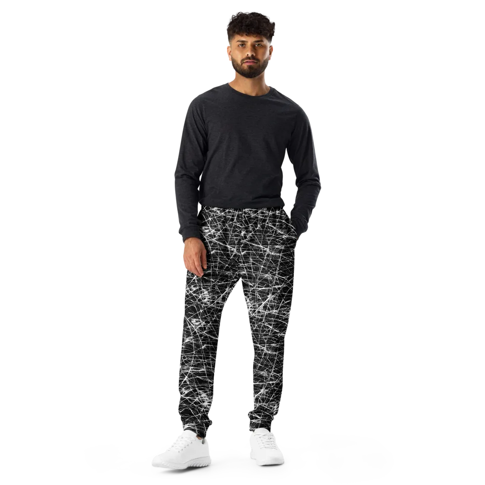 Whitewire Maze on Men's Joggers — Front