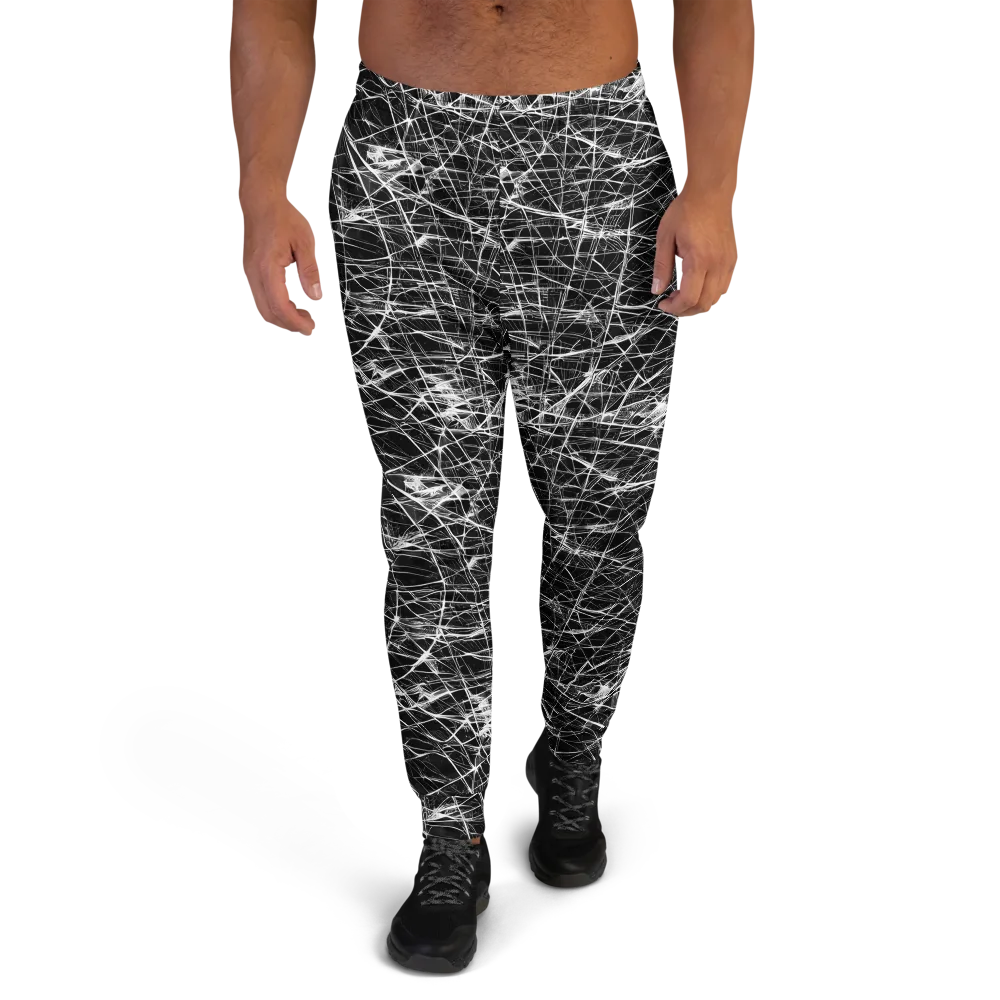 Whitewire Maze on Men's Joggers — Front