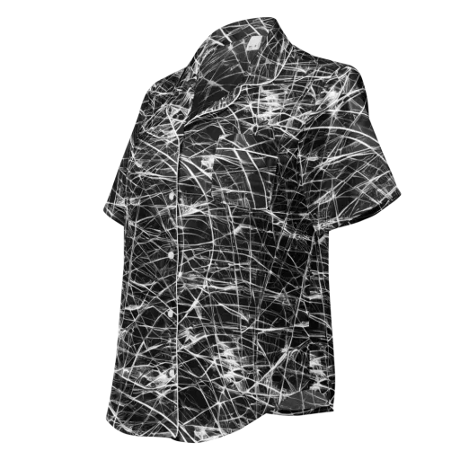 Whitewire Maze on a Women's Short Sleeve Pajama Top