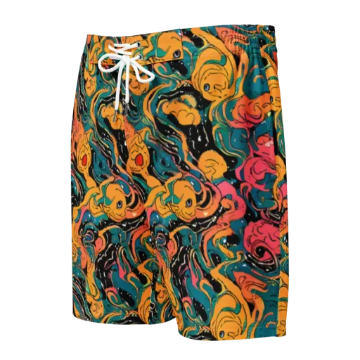 Ink Ocean on a Men's Board Shorts