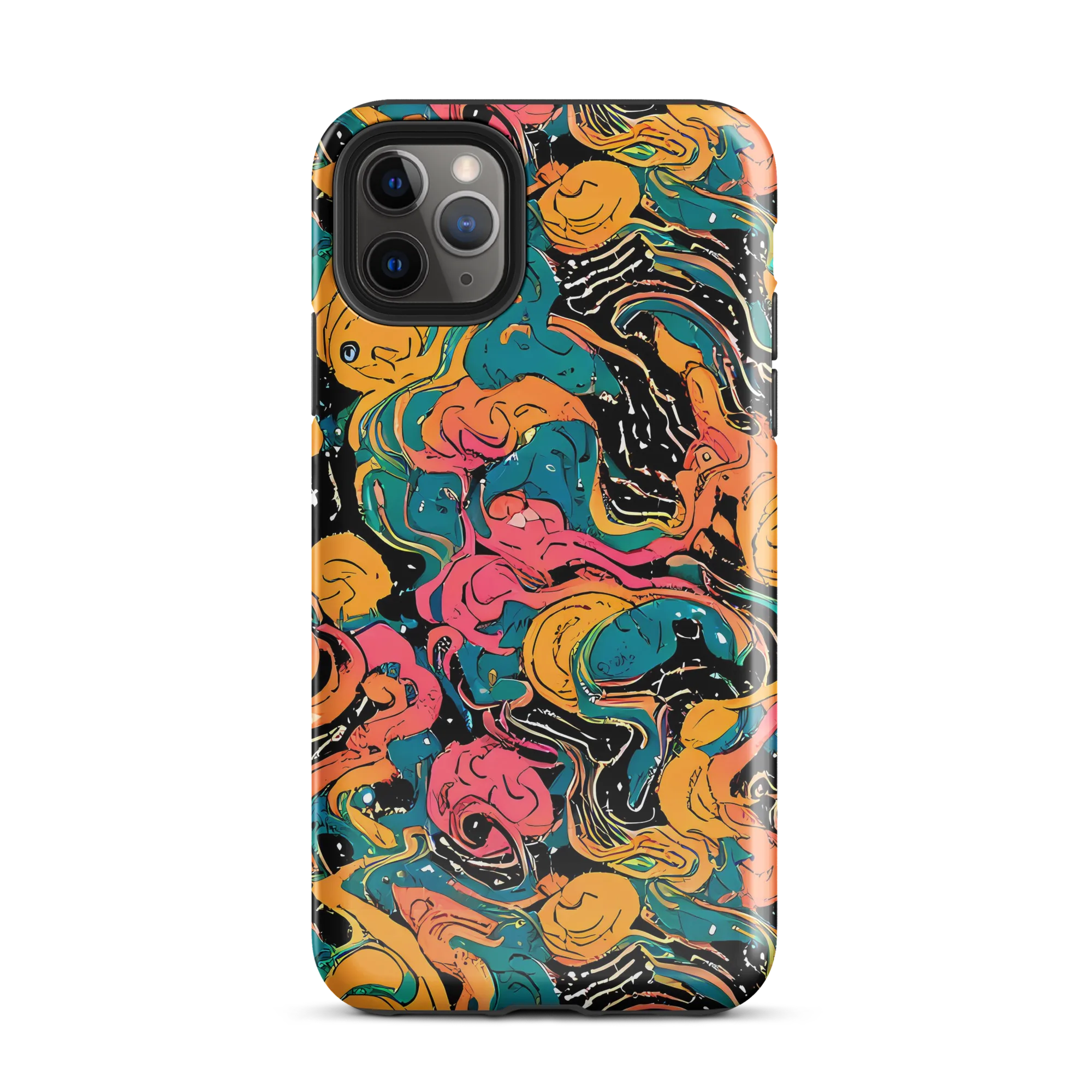 Ink Ocean on Tough Case for iPhone® — Front