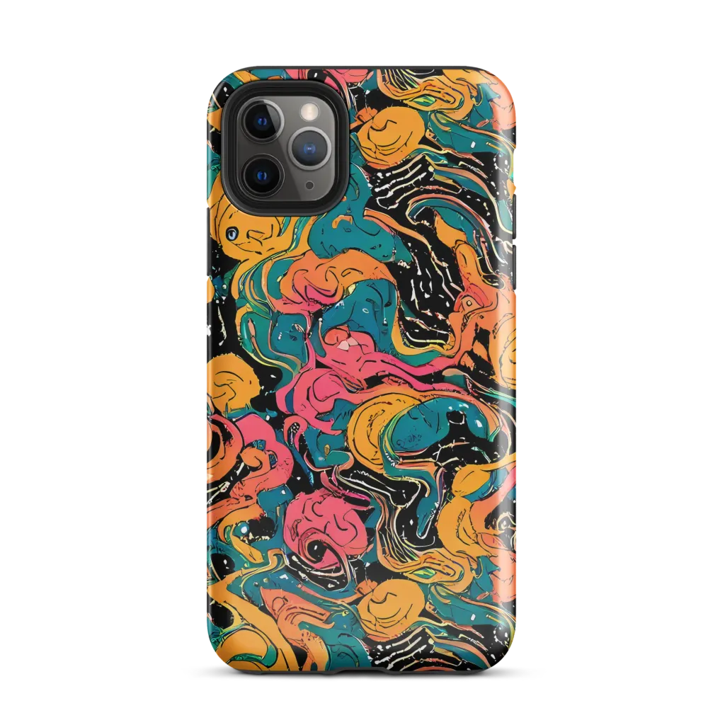 Ink Ocean on Tough Case for iPhone® — Front