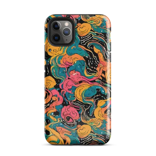 Ink Ocean on a Tough Case for iPhone®