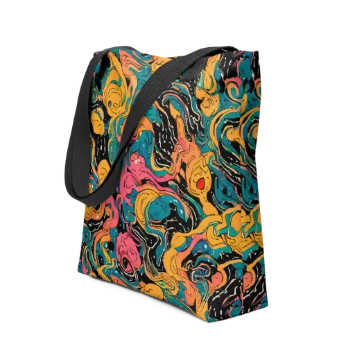 Ink Ocean on a Tote Bag