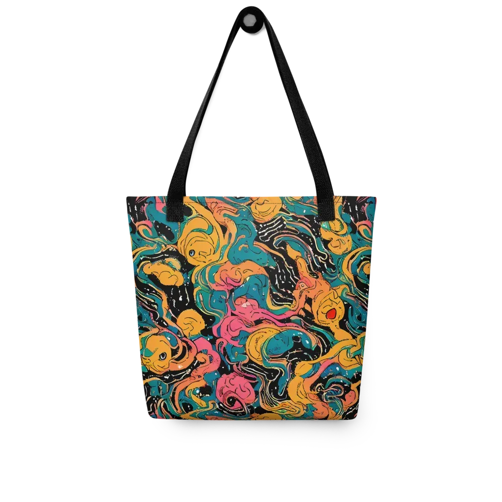 Ink Ocean on Tote Bag — Front