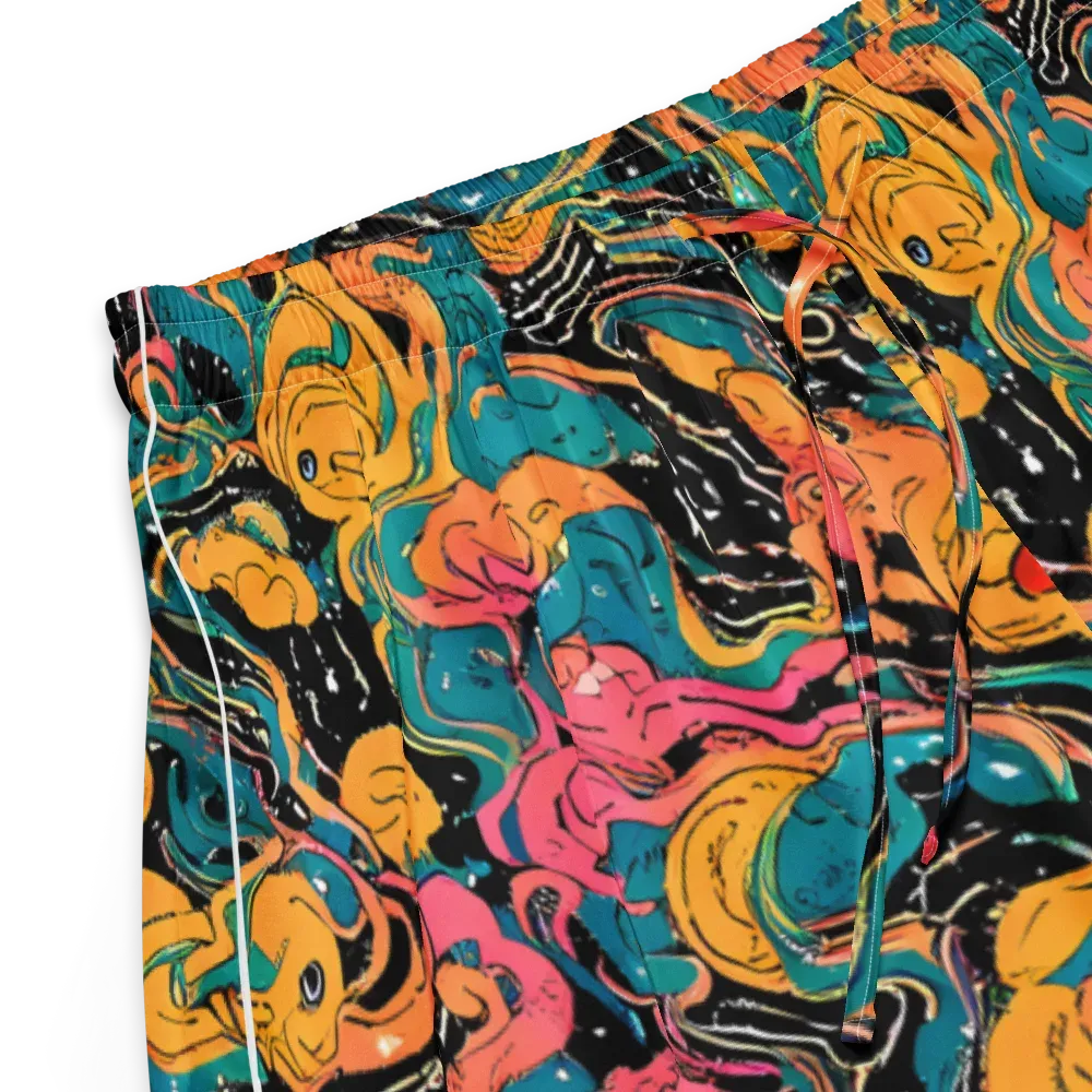 Ink Ocean on Women's Pajama Shorts — Product details