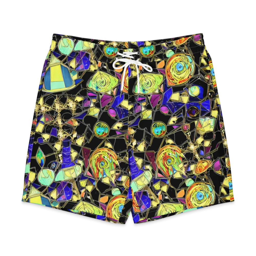 Electric Mineral on Men's Board Shorts — Front