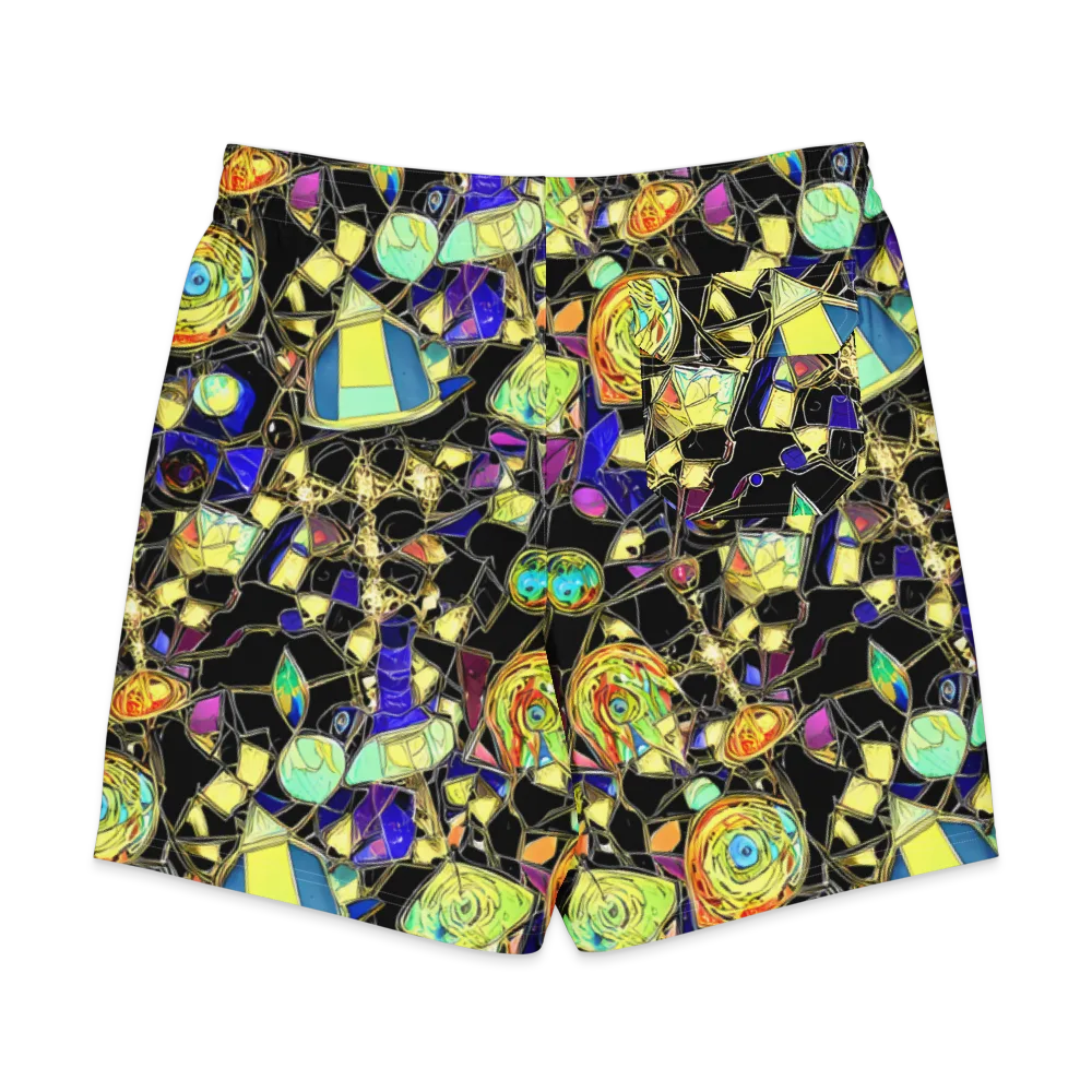 Electric Mineral on Men's Board Shorts — Back