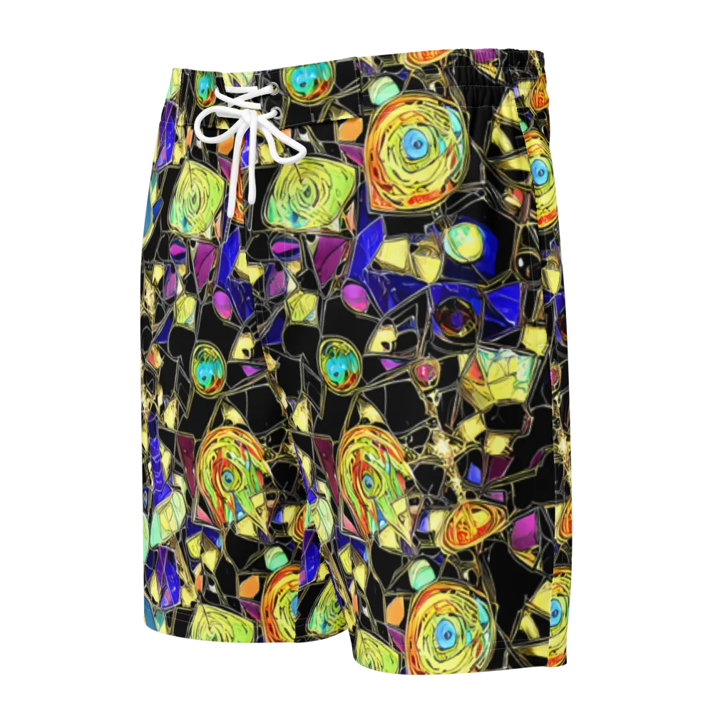 Electric Mineral on Men's Board Shorts — Front