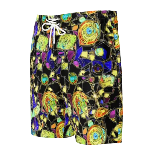 Electric Mineral on a Men's Board Shorts