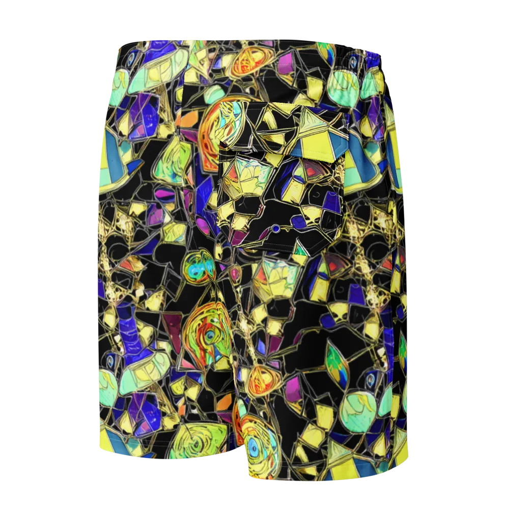 Electric Mineral on Men's Board Shorts — Back