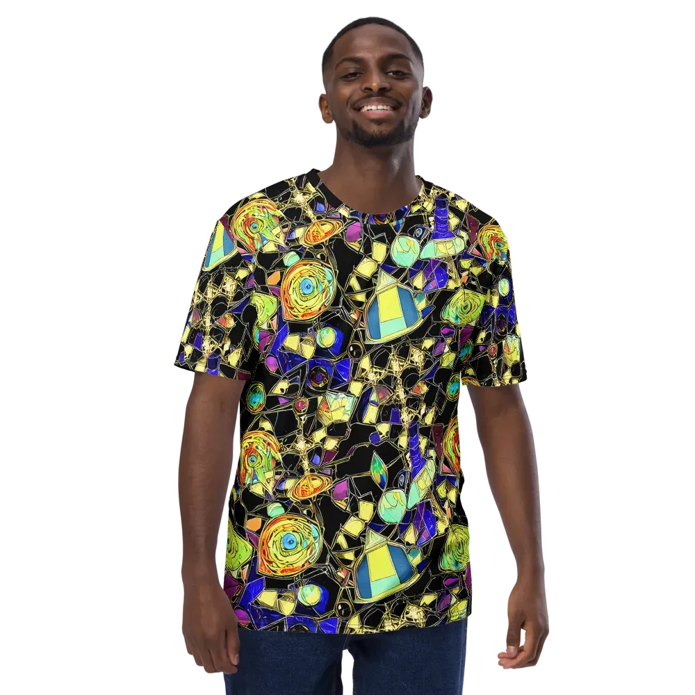 Electric Mineral on Men's Crew Neck T-Shirt — Front