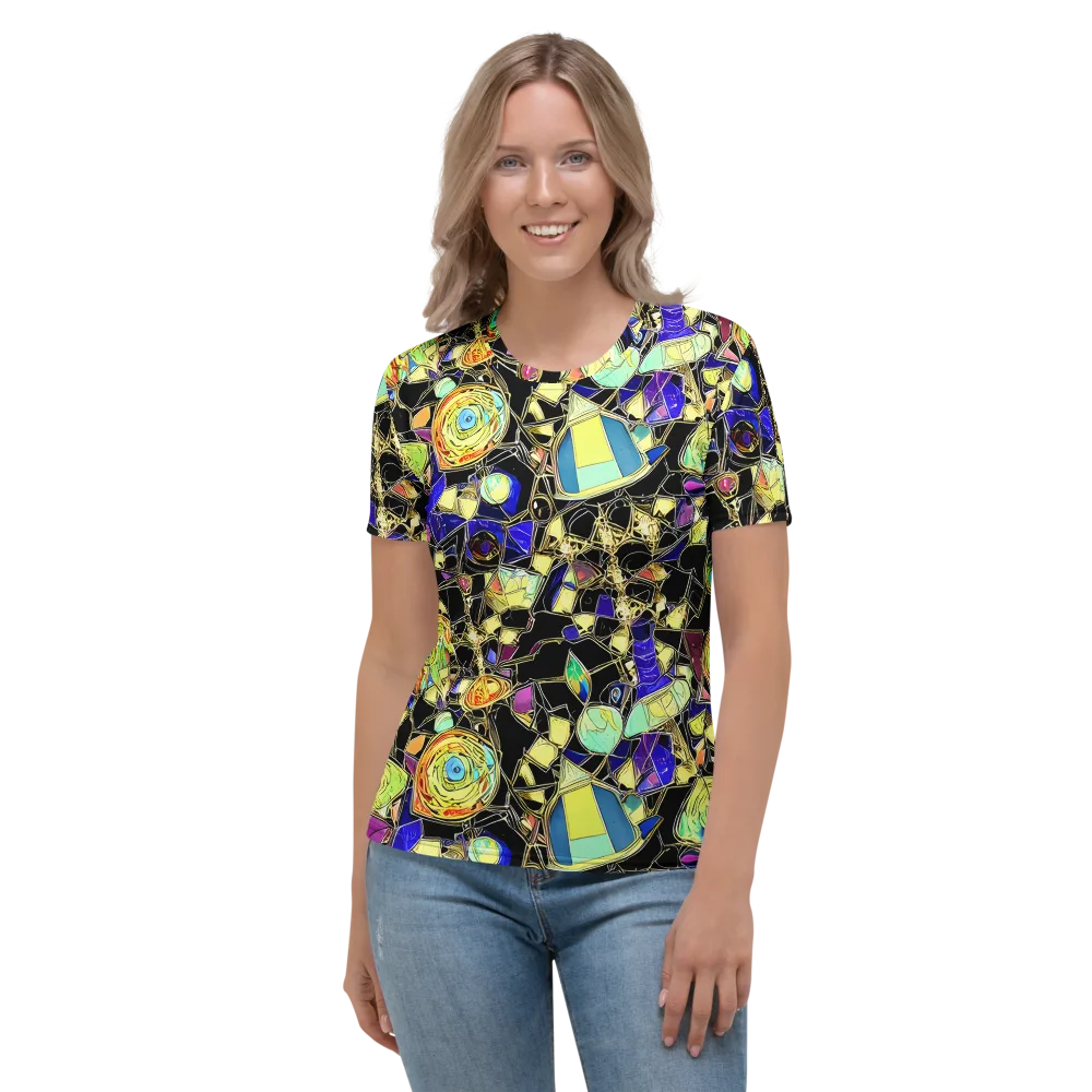 Electric Mineral on Women's Crew Neck T-Shirt — Front