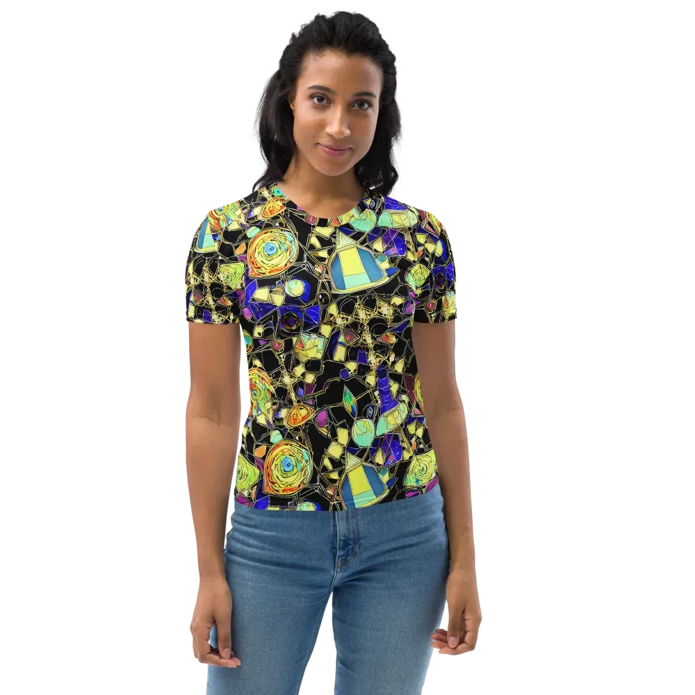 Electric Mineral on Women's Crew Neck T-Shirt — Front