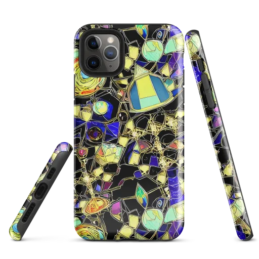 Electric Mineral on a Tough Case for iPhone®