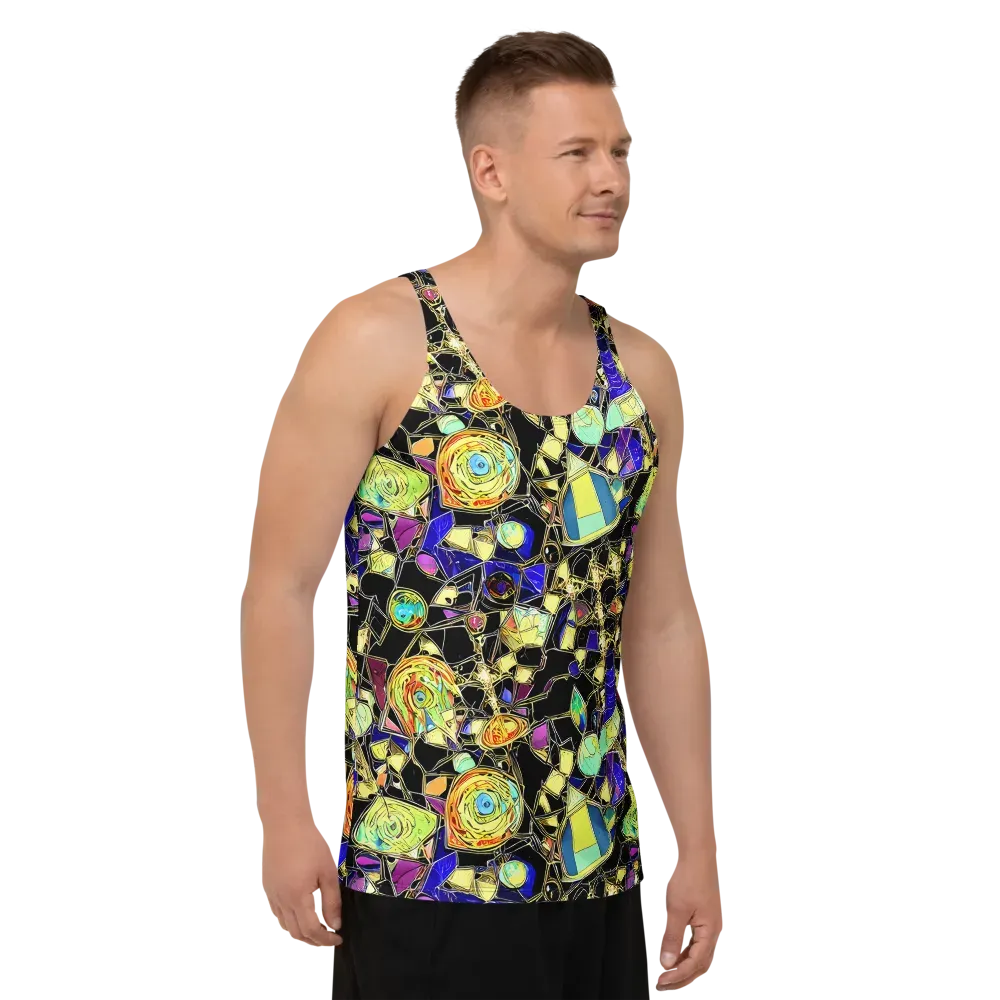 Electric Mineral on Men's Tank Top — Right Front