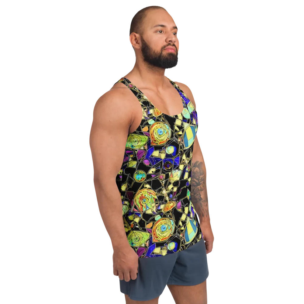 Electric Mineral on Men's Tank Top — Right Front