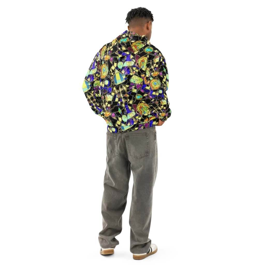 Electric Mineral on Cotton Hoodie — Back