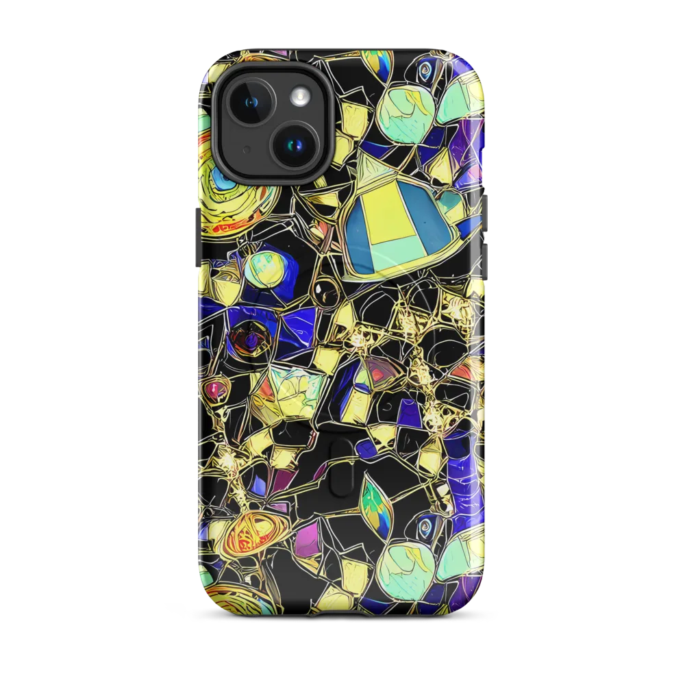 Electric Mineral on MagSafe Tough Case for iPhone® — Front