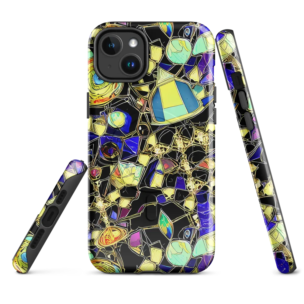Electric Mineral on MagSafe Tough Case for iPhone® — Front