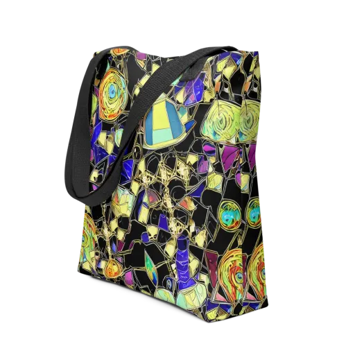 Electric Mineral on a Tote Bag