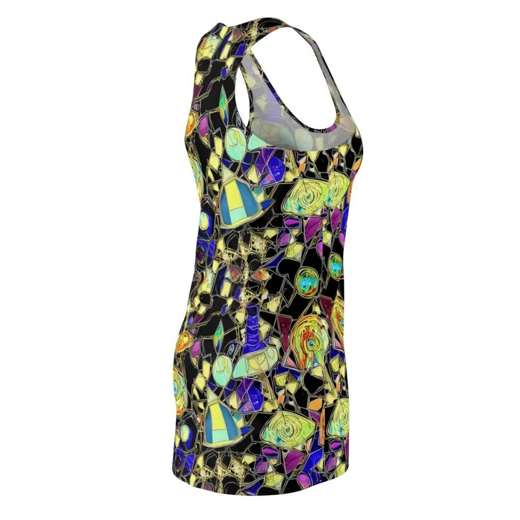 Electric Mineral on Racerback Dress — Back Side