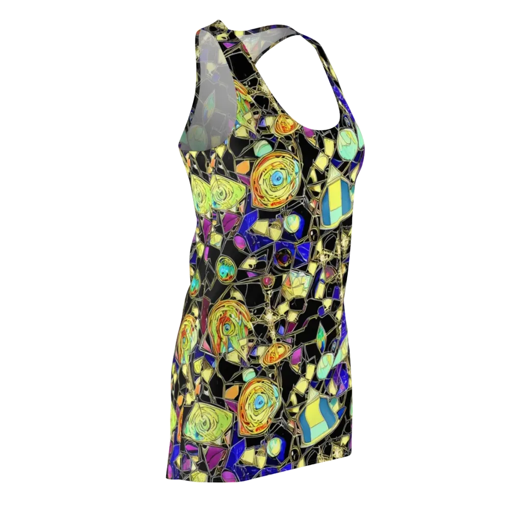 Electric Mineral on Racerback Dress — Front Side