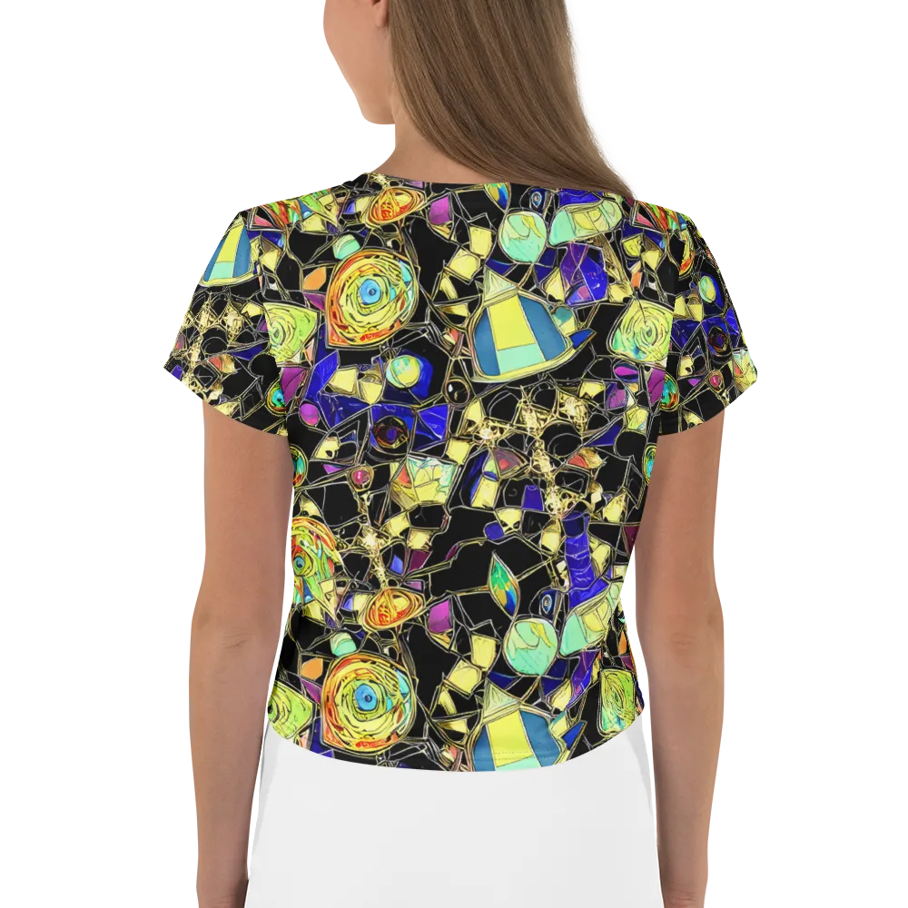 Electric Mineral on Crop Tee — Back