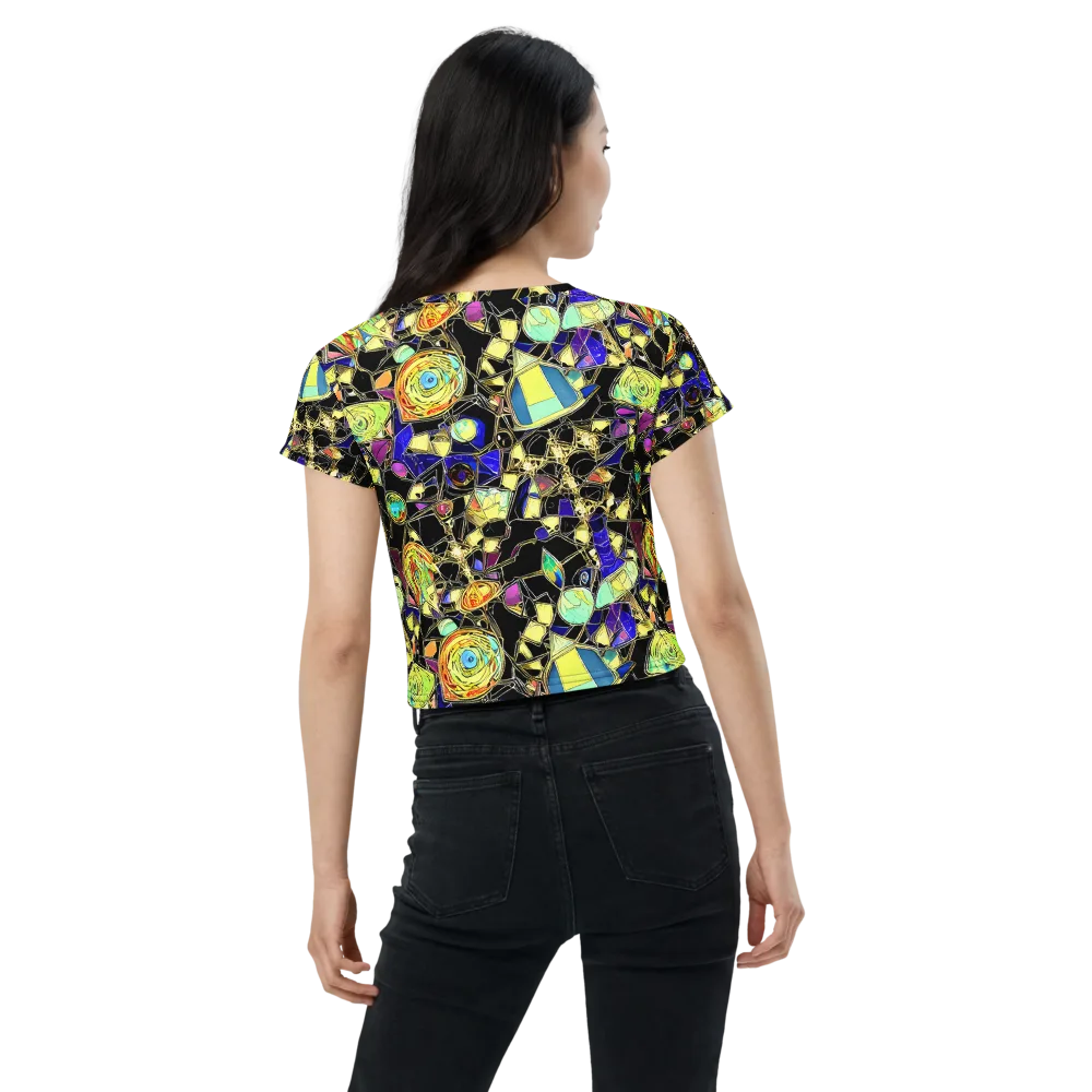 Electric Mineral on Crop Tee — Back