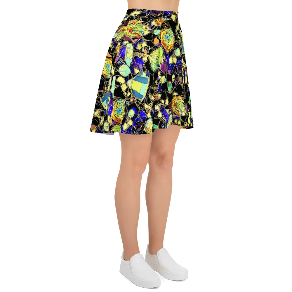 Electric Mineral on Skater Skirt — Right