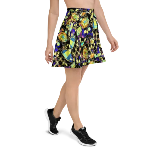 Electric Mineral on a Skater Skirt