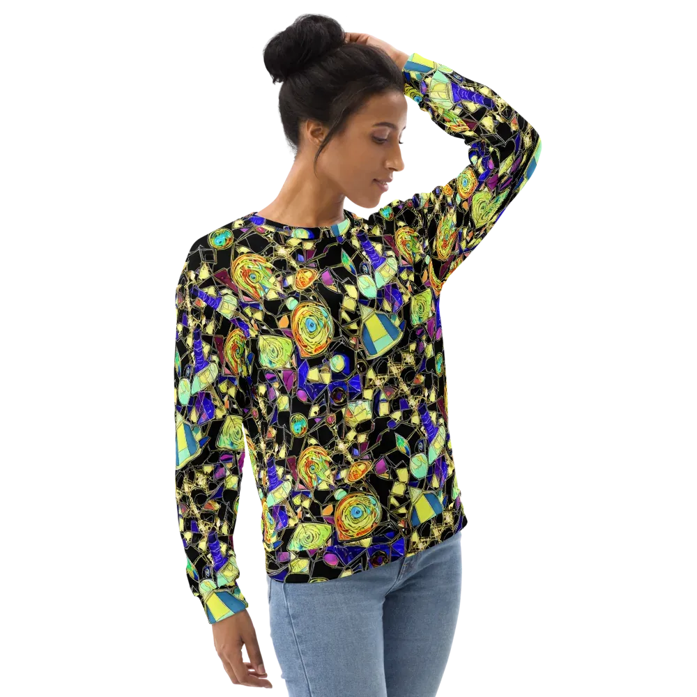 Electric Mineral on Sweatshirt — Right Front
