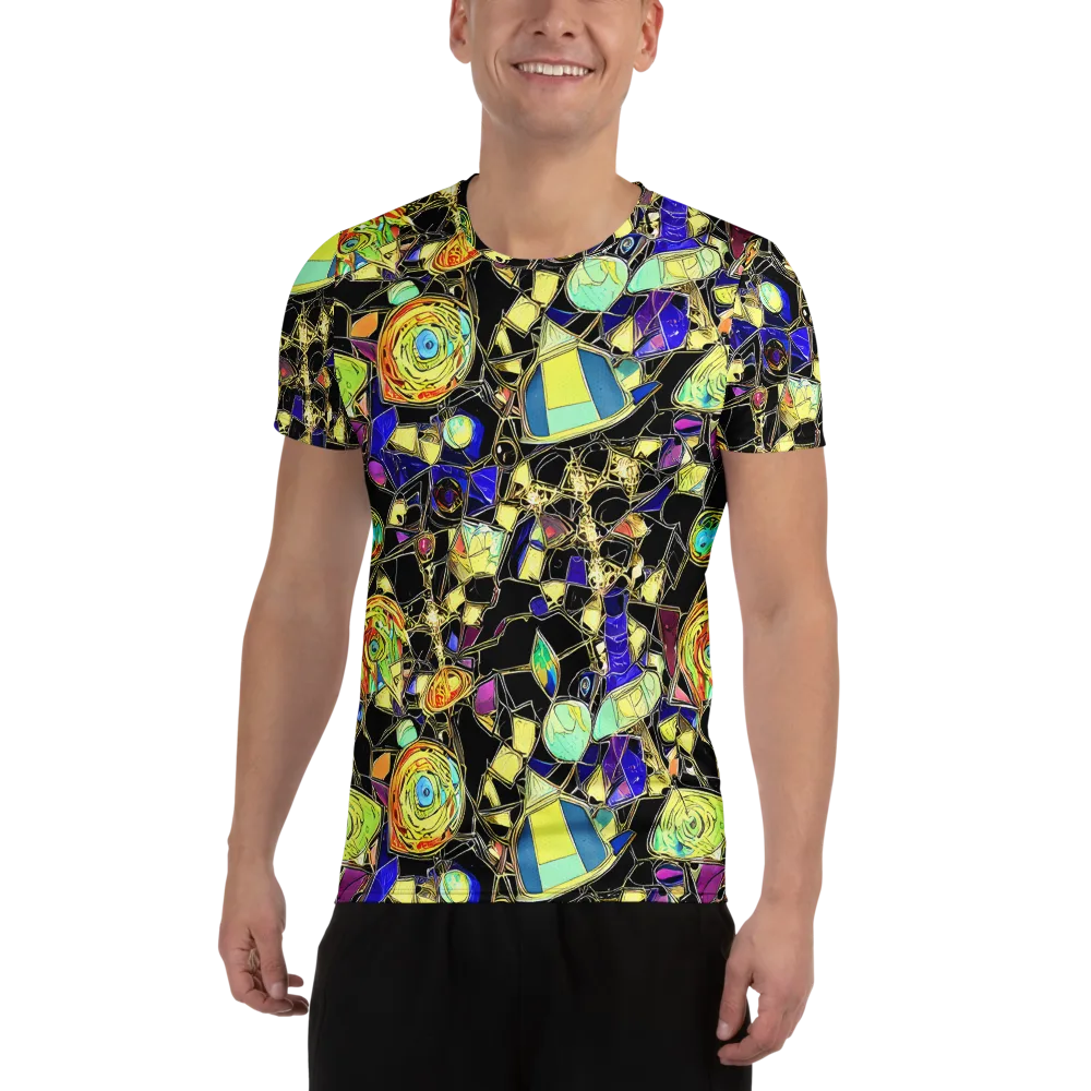 Electric Mineral on Men's Athletic T-Shirt — Front