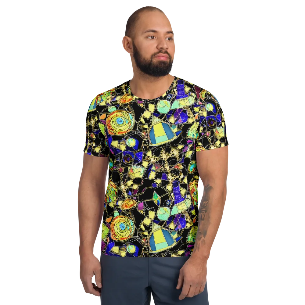 Electric Mineral on Men's Athletic T-Shirt — Front