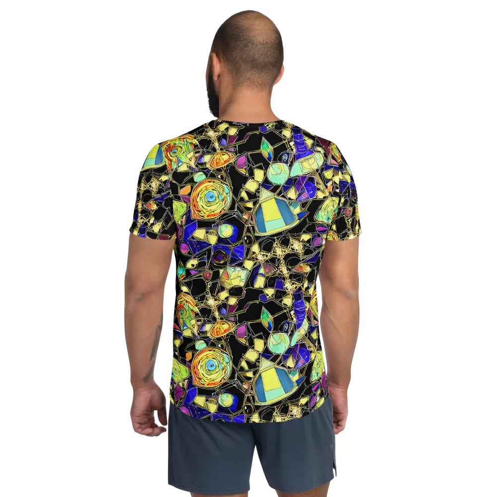 Electric Mineral on Men's Athletic T-Shirt — Back