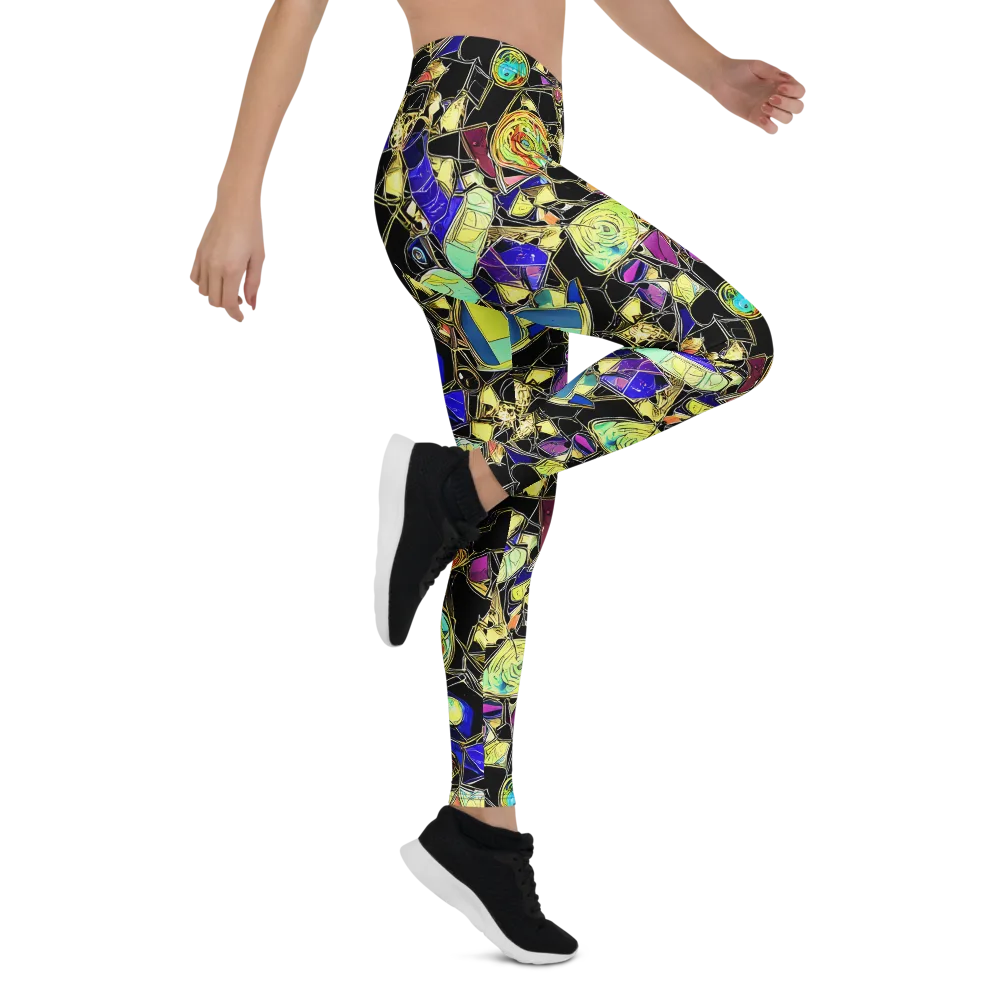 Electric Mineral on Leggings — Right