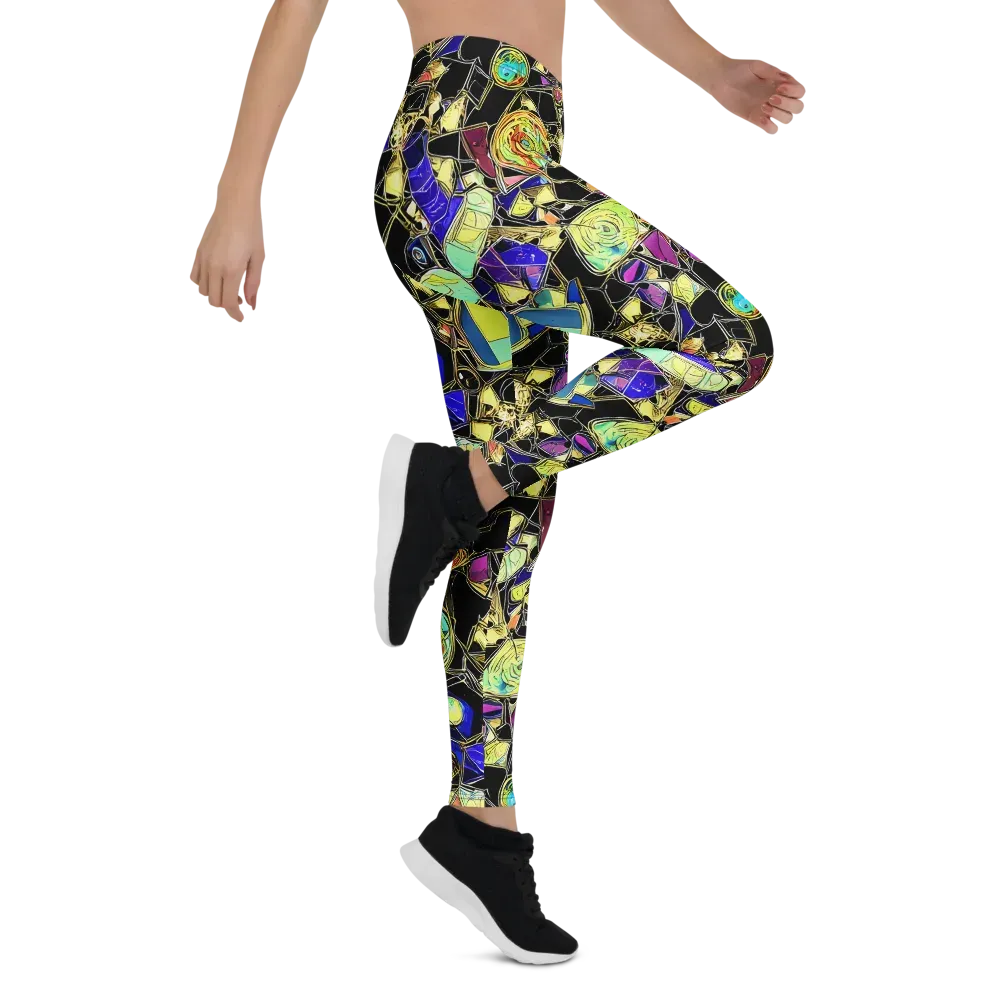 Electric Mineral on Leggings — Right