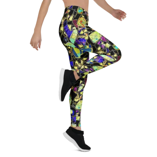 Electric Mineral on a Leggings